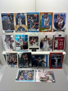 Dwight Howard w/Grant Hill & Orlando Magic stars lot of 16